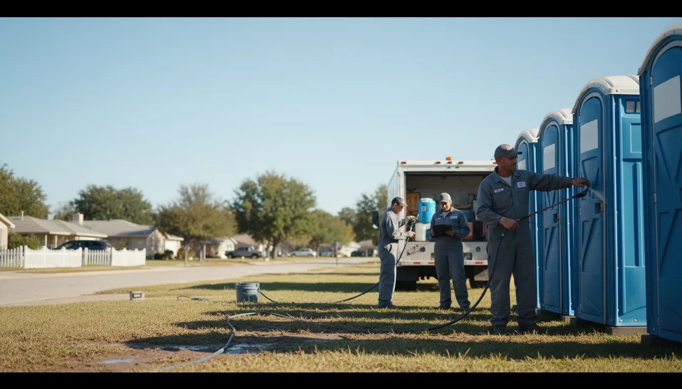 Long-Term Portable Toilet Rental in Greenwood, DE near me